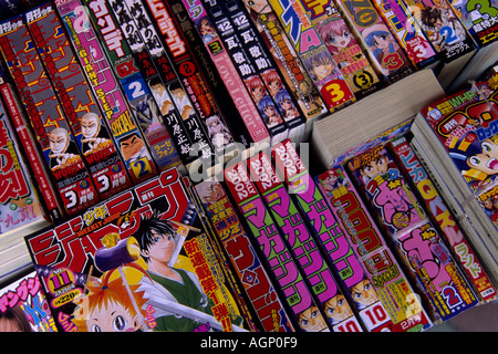 Japan Manga Comics Stockfoto