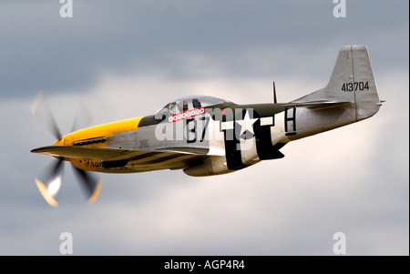 P - 51D 413704 44-73149 G-BTCD, OFMC Stockfoto