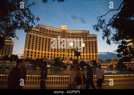 Bellagio Hotel in Las Vegas in Nevada Stockfoto