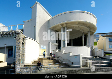 Cornwall UK St Ives Front der Tate Gallery Stockfoto