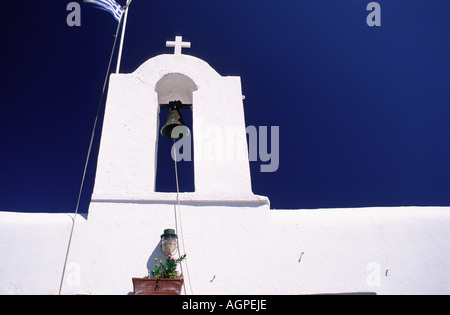 Kirche / Naoussa / Kirche Stockfoto