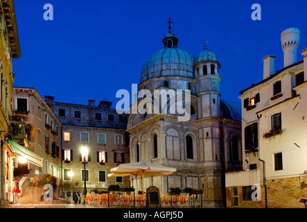 Kirche Santa Maria dei Miracoli Cannaregio-Venedig Stockfoto