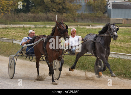 Ausbildung Kabelbaum Racers Corydon Indiana Stockfoto