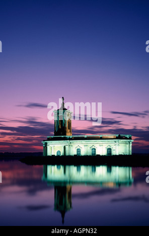 Normanton Kirche, Rutland Wasser, England, UK Stockfoto