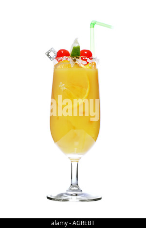 frisch gepresster Orangensaft Stockfoto