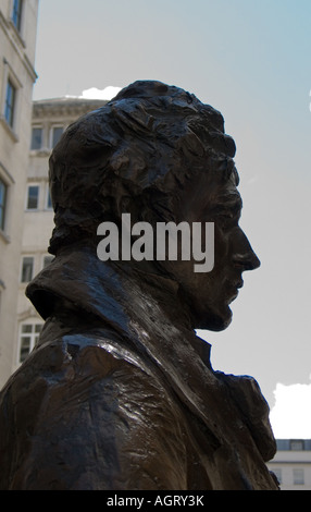 Statue von Beau Brummell, Str. Jamess, London, England, UK Stockfoto