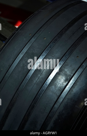 Gerillt, Formel 1, Formel 1, Reifen, Slick, Kautschuk, Rad, Griff, Grooves, Traktion, Leistung, Grube, Stop, Auto, Rennen, Rennwagen, R Stockfoto