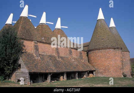 Oast houses Stockfoto