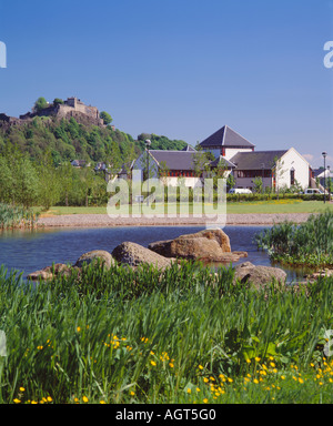 Stirling Castle Business Park und Stirling Castle, Schottland, UK Stockfoto