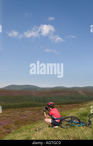 Aufnahme der Ansichten - unter der Fotografie Stockfoto