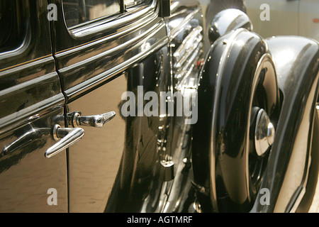 Oldtimer 1934 Black Buick Stockfoto