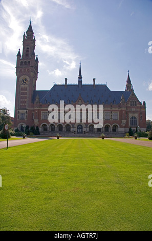 Der Friedenspalast in den Haag in der Provinz Süd-Holland Niederlande Stockfoto