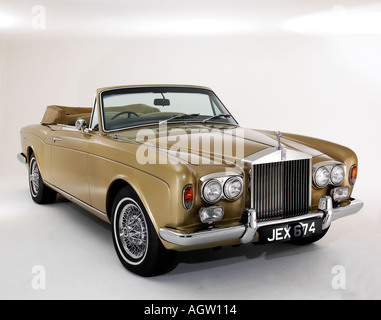 1975 Rolls-Royce Corniche Cabriolet Stockfoto