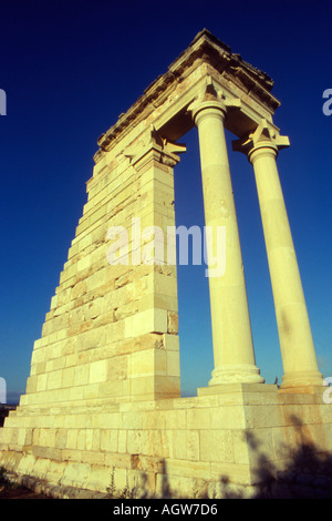 Zypern Limassol Bereich Curium Heiligtum des Apollo Hylates Tempels Stockfoto