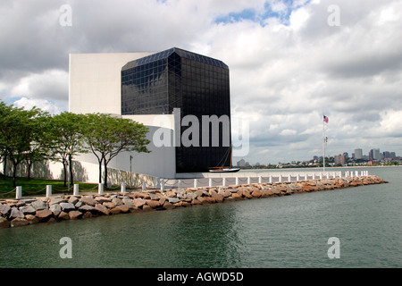 John F Kennedy Bibliothek Boston, Massachusetts Stockfoto