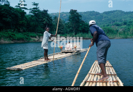 River rafting / Port Antonio Stockfoto