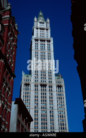 Woolworth Building / New York Stockfoto