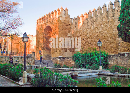 Jardines De La Victoria in der Nähe der Puerta de Almodovar Cordoba Andalusien Spanien Stockfoto