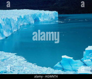 Perito Moreno-Gletscher / Perito-Moreno-Gletscher Stockfoto