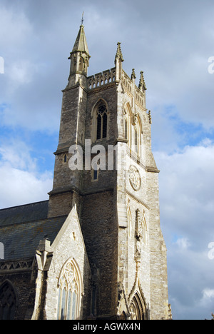 St. Thomas Kirche, St.-Thomas-Platz, Newport, Isle Of Wight, England, Vereinigtes Königreich Stockfoto