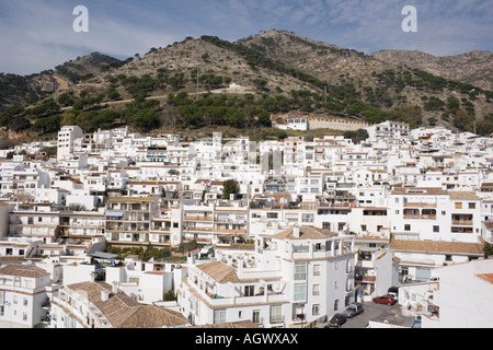 Dorfes Mijas Costa del Sol Malaga Provinz Spanien Stockfoto