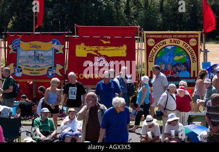 Die Tolpuddle Märtyrer Festival und Rallye Stockfoto