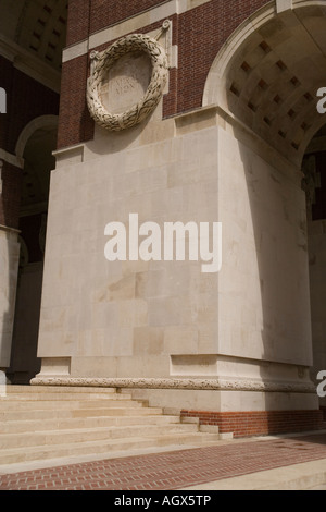 Die Thiepval-Denkmal zum Gedenken an die anglo-französischen Offensive von 1916 an der Somme, Picardie, Frankreich Stockfoto