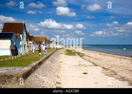 Utah Beach in der Nähe von Sainte Marie du Mont in der Region Basse-Normandie-Frankreich Stockfoto