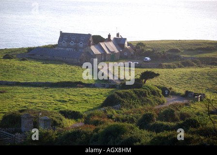 St. Katharinen Kapelle, St. Katharinen Punkt, Isle Of Wight, England, Vereinigtes Königreich Stockfoto