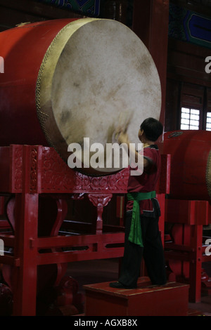 Drum Tower Peking China August 2007 Stockfoto