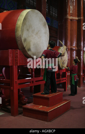 Drum Tower Peking China August 2007 Stockfoto