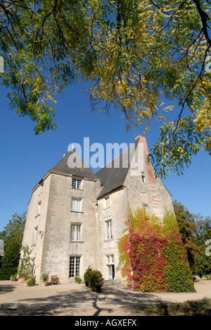 Chateau de Saché (Musée Balzac), Touraine, Frankreich. Stockfoto