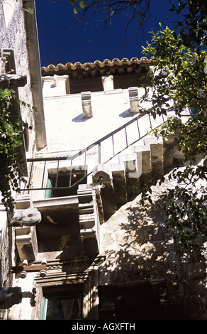 Fernsehreihe Korcula Das Haus von Marco Polo in Korcula Sueddalmatien Kroatien das Haus von Marco Polo in Korcula Süd Dalmmatia Stockfoto