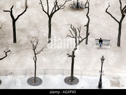 Paris. Entnommen aus dem Arc de Triomphe. Stockfoto