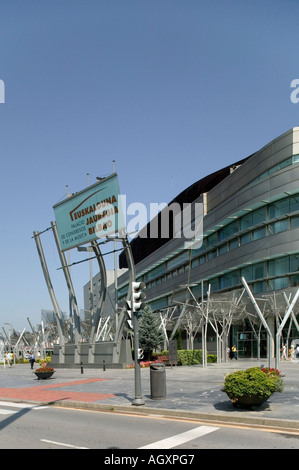 Palacio de Congresos y De La Musica Euskalduna Bilbao Pais Vasco baskischen Land Spanien Europa Stockfoto