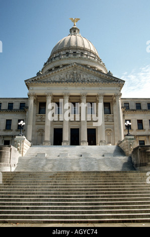 Jackson Mississippi State Capitol Building Stockfoto