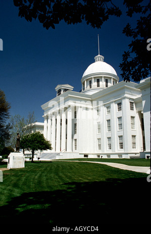 Montgomery Alabama State Capitol Building Stockfoto