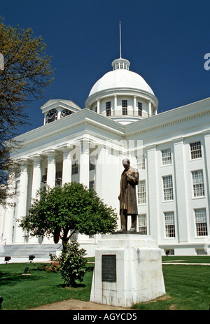 Montgomery Alabama State Capitol Building Stockfoto