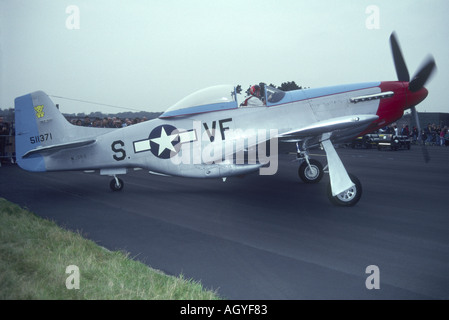WW2 North American Aviation p-51 Mustang US Army Air Force.   GAV-2015-60 Stockfoto