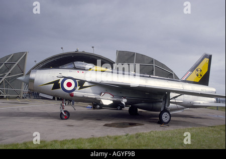 English Electric Lightning F3 basierend auf RAF Leuchars Fife. GAV-2021-60 Stockfoto