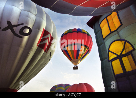 DAS INTERNATIONALE BALLONFESTIVAL SWEB BEI ASHTON GERICHT BRISTOL UK Stockfoto