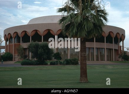 Grady Gammage Memorial Auditorium, Arizona State University, Tempe, 1959. Von außen. Architekt: Frank Lloyd Wright Stockfoto