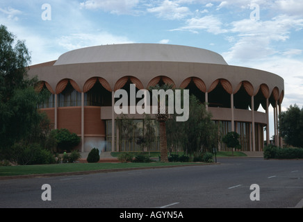 Grady Gammage Memorial Auditorium, Arizona State University, Tempe, 1959. Von außen. Architekt: Frank Lloyd Wright Stockfoto