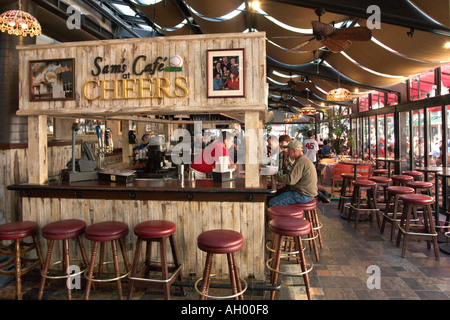 Sams Cafe im Cheers, Quincy Market, Boston, Massachusetts, USA Stockfoto