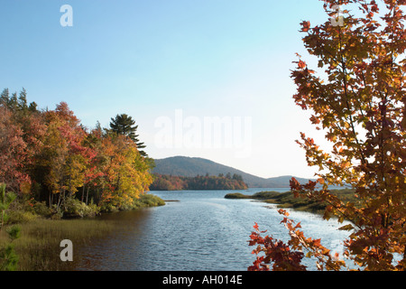 Adirondacks. Fall Foliage, Adirondack Mountains, New York State, USA Stockfoto