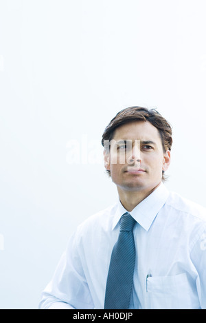 Geschäftsmann, Kopf und Schultern, Porträt Stockfoto