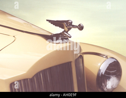 1932-Packard Kühlerfigur Stockfoto