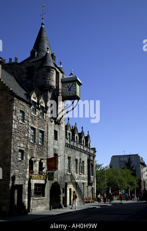 Tolbooth, Canongate, Edinburgh, Großbritannien, Schottland, Europa Stockfoto