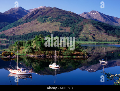 Bischöfe Bay, Loch Leven, Highlands, Schottland, UK Stockfoto