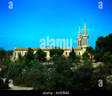 Abbaye St. Michel de Frigolet Provence Frankreich Abbey Zisterzienser-Mönche unter die vereinfachende Regel des Heiligen Benedikt lebte Lived Stockfoto